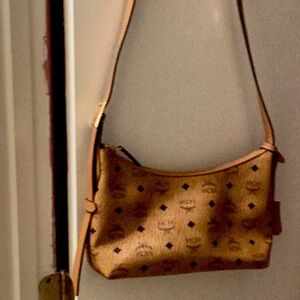 MCM Brown and Tan crossbody handbag brand new.